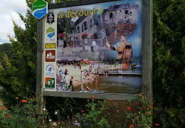Panneau touristique Murol