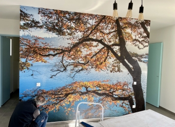 Papier Peint Trompe l’oeil