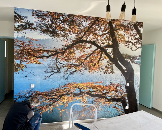 Papier Peint Trompe l’oeil